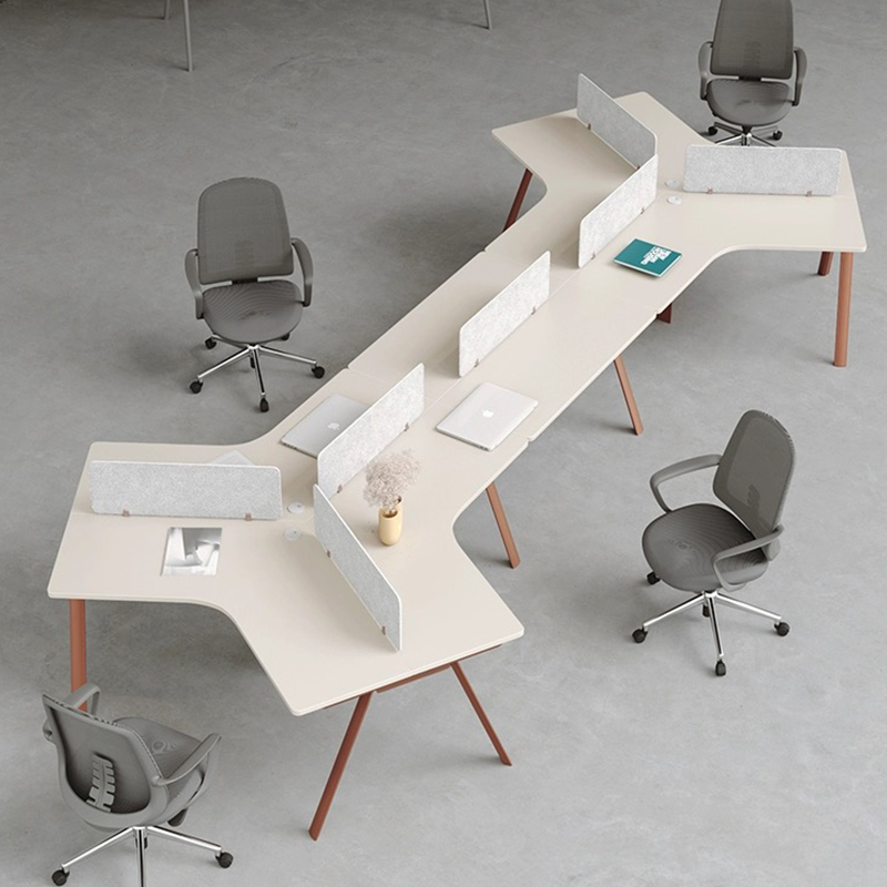 Panel Privasi Meja Pengurang Kebisingan Pembagi Meja Akustik untuk Desktop Pembagi Kedap Suara Berdiri Meja Siswa