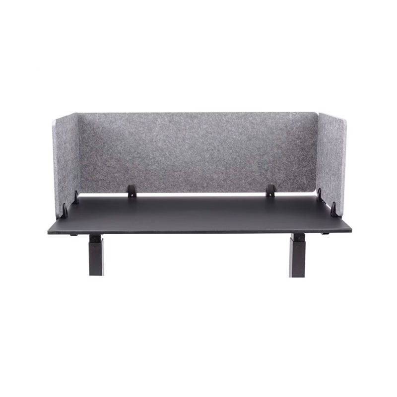 Spesonic Ramah Lingkungan Serat Poliester Meja PET Pembagi Suara Menyerap Layar Meja Akustik Poliester