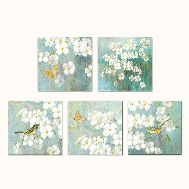 Mural Panel Akustik Perpindahan Panas Gaya Modern - HD, Penyerap Suara, untuk Kamar Tidur/Ruang Tamu