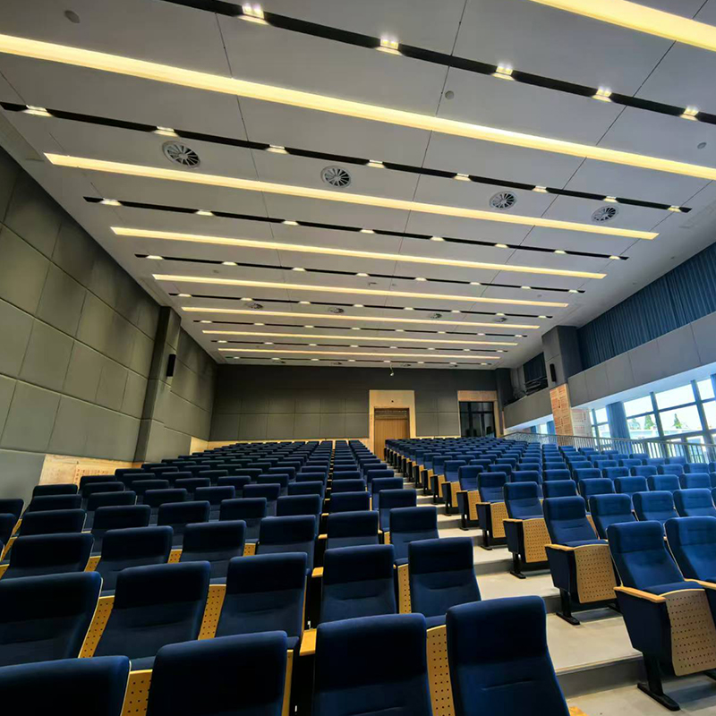 Panel Akustik Berbalut Kulit dengan Spons Efektif Melindungi Orang Dari Cedera