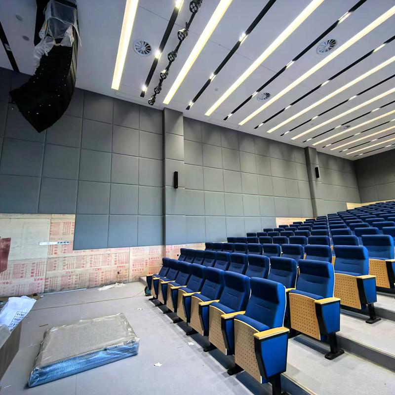 Panel Akustik Berbalut Kulit dengan Spons Efektif Melindungi Orang Dari Cedera