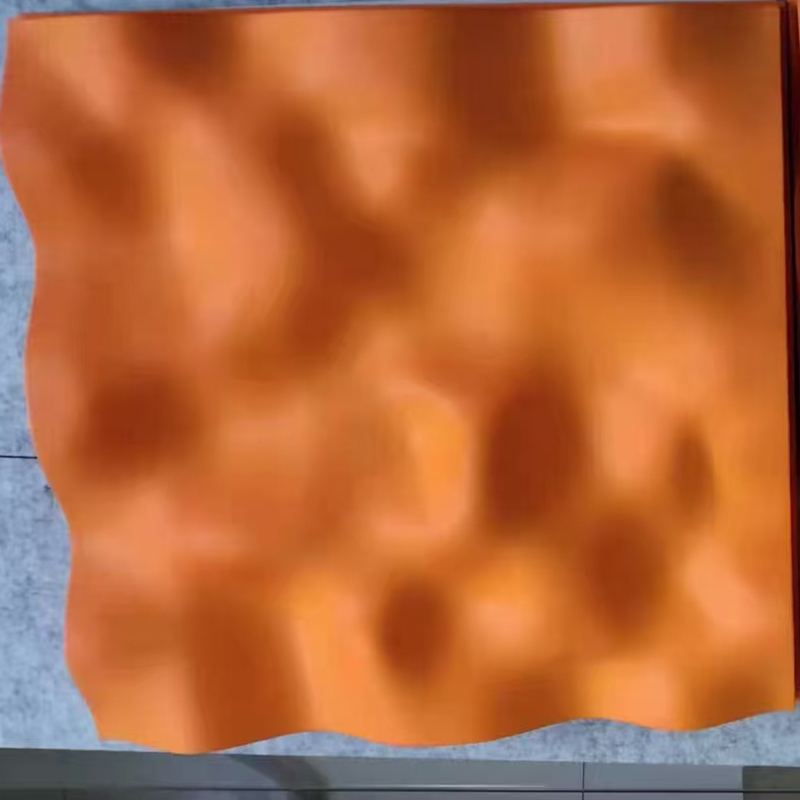 Desain Dinding Langit-langit Dekoratif Panel Penyebar Suara Akustik Warna-warni 3D Modern untuk Aplikasi Aula Desain Grafis Tersedia Desain Dinding Langit-langit Dekoratif Panel Penyebar Suara Akustik Warna-warni 3D Modern untuk Aplikasi Aula Desain Grafis Tersedia