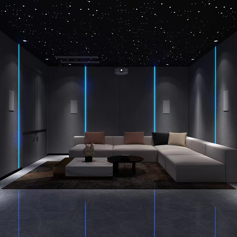 Home Theater Rendering 3D Gratis - Custom, Kedap Suara, Cocok untuk Ruang Keluarga/Ruang Teater