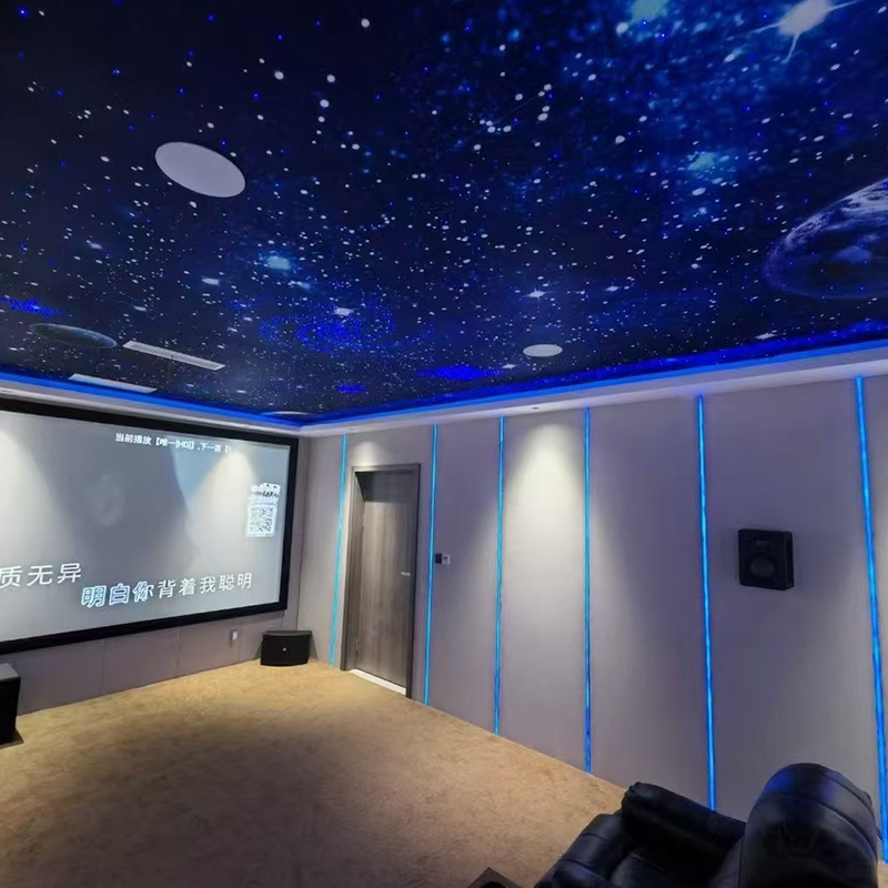 Desain interior dengan panel dinding penyerap suara berbalut kain, cocok untuk hotel Desain interior dengan panel dinding penyerap suara berbalut kain, cocok untuk hotel