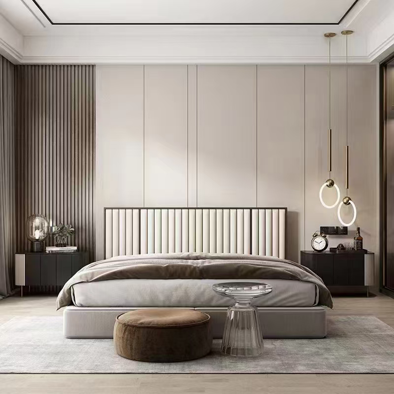 Panel Akustik Serat Penyerap Suara Dekoratif Panel Dinding Akustik Poliester Merasa