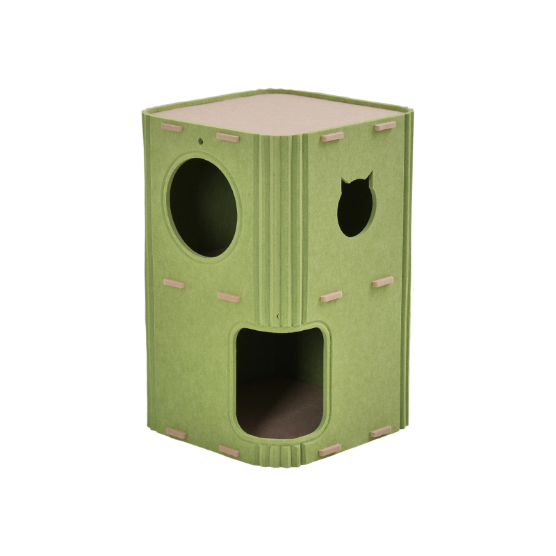 Tempat Tidur Kucing Panel Akustik Ramah Lingkungan, Desain Modern dengan Fitur Pengurang Kebisingan yang Menyerap Suara, Pemasangan Mudah, Permukaan Anti Gores untuk Kucing, Bahan Tidak Polusi, Tempat Peristirahatan Hewan Peliharaan yang Nyaman, Ideal untuk Kucing yang Sensitif Kebisingan, Tempat Perlindungan Kucing yang Tahan Lama