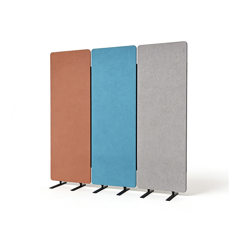 Layar Partisi Berdiri Bebas Akustik Kantor 1650×600×28mm